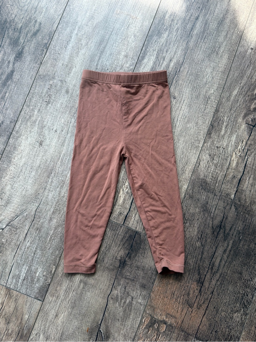Quincy Mae Bamboo Pajama Set Terracotta 12-18M - Picture 5 of 6